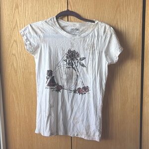 Warner Bros. Harry Potter Women's Graphic Tee with Floral Deathly Hallows item28